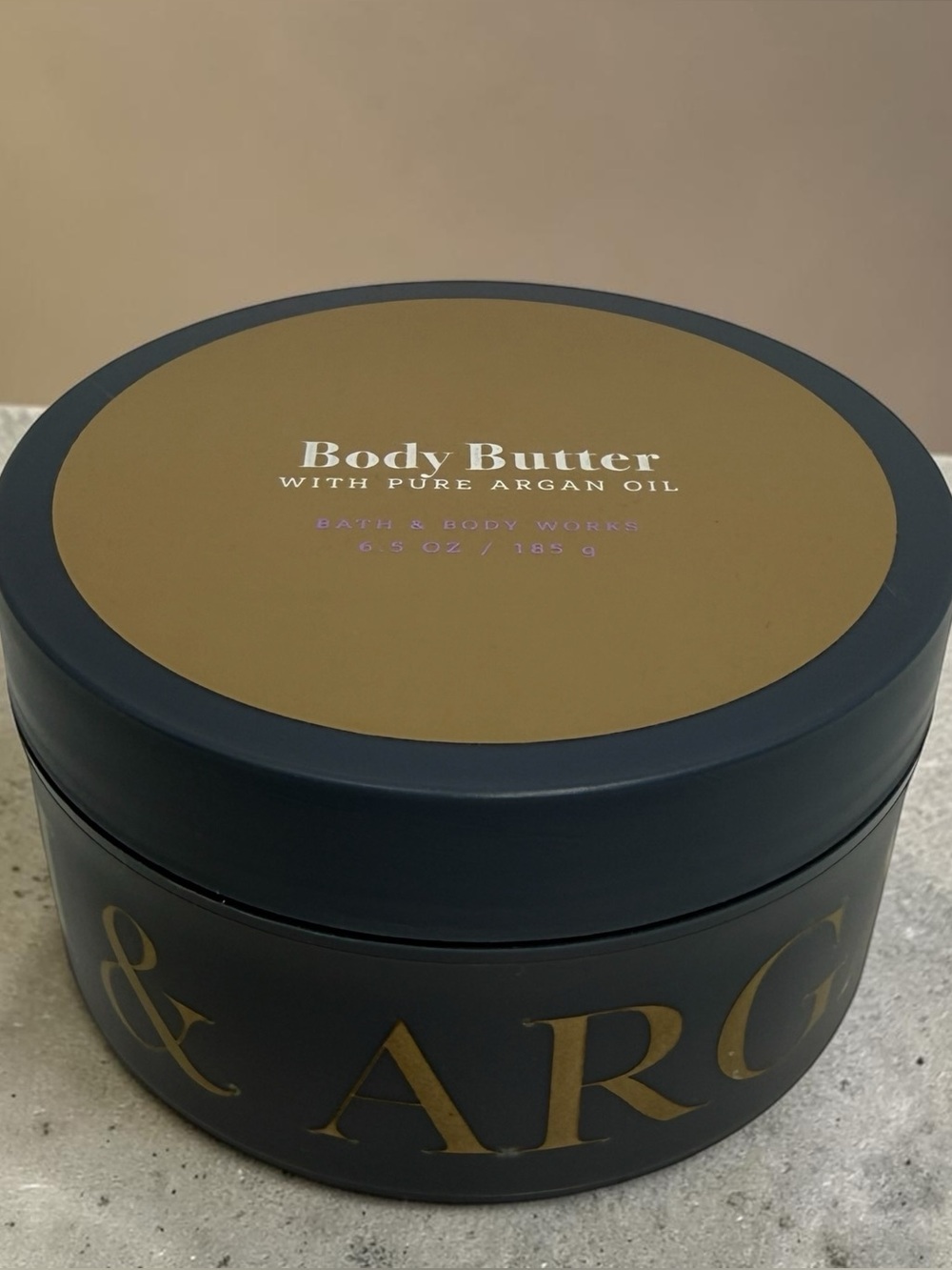 Bath & Body Works Body Butter Birch & Argan 6.5oz w/Pure Argan Oil Moisturizer